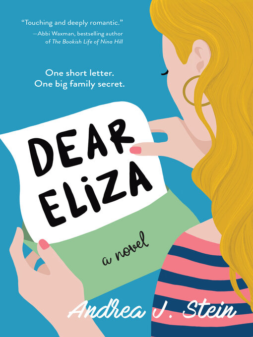 Title details for Dear Eliza by Andrea J. Stein - Wait list